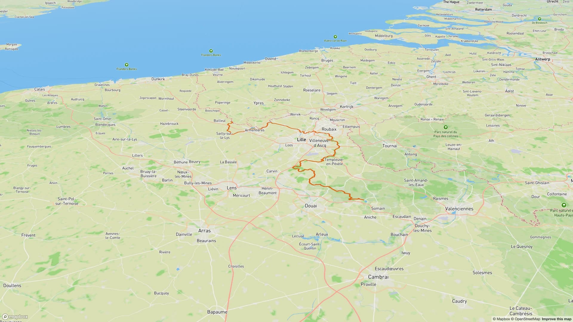 GR121B De Bailleul à Rieulay