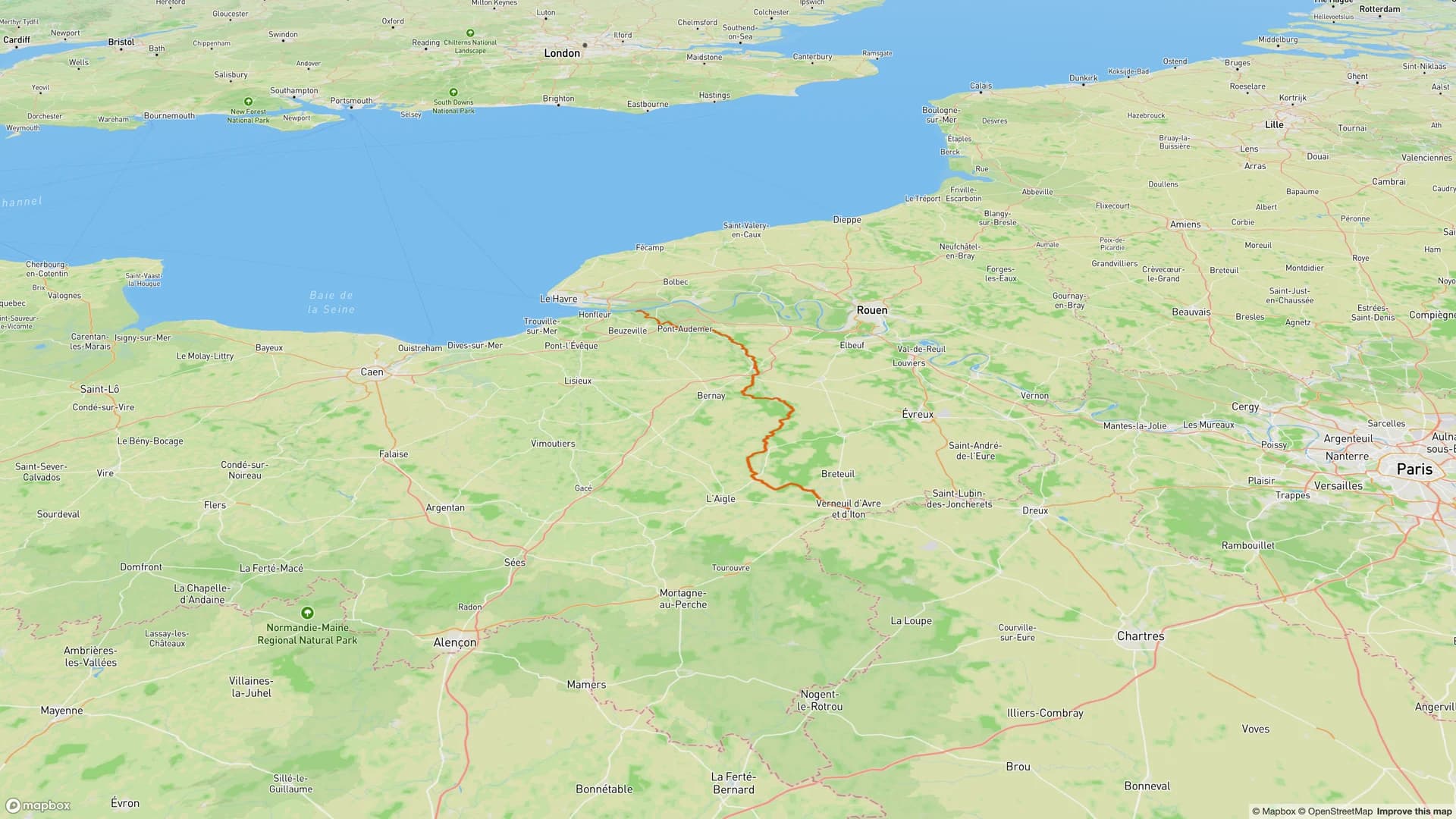 GR224 De Berville-sur-Mer à Verneuil d'Avre et d'Iton - photo 1