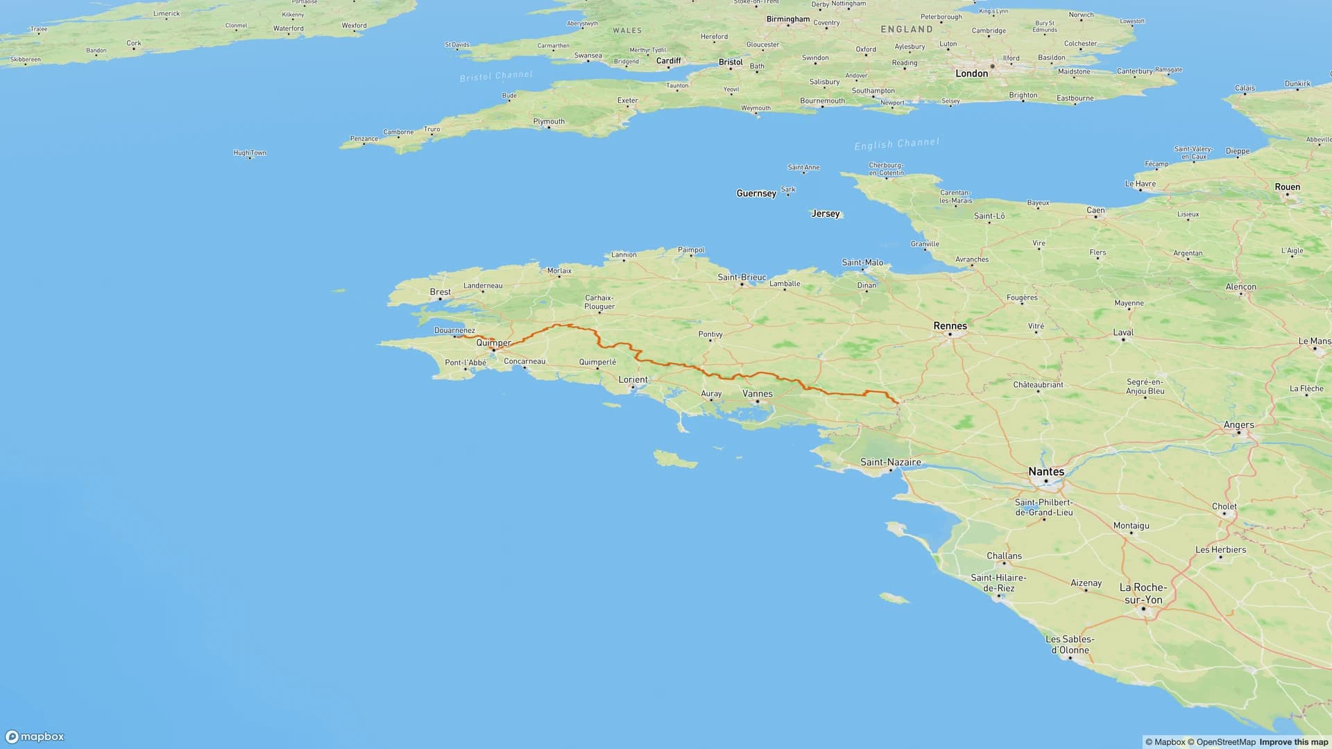 GR38 De Douarnenez à Redon