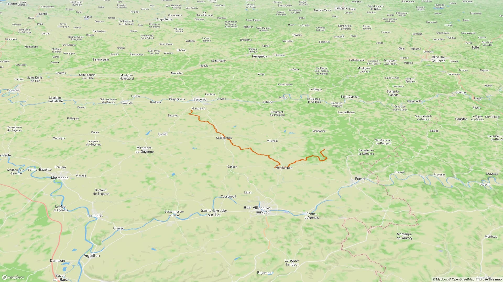 GR636 De Bernasse à Lacapelle-Biron - photo 1